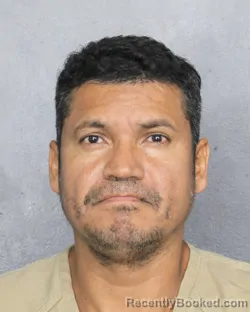 Mugshot of BENHUR ALI BECERRA ALVAREZ booked in Broward County, Florida on April 30, 2026