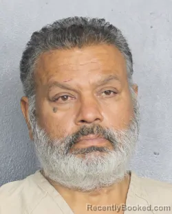 Mugshot of INDERJEET SINGH booked in Broward County, Florida on May 7, 2026