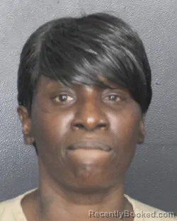 Mugshot of GLORIA SHAMESHA TILLMAN booked in Broward County, Florida on May 14, 2026