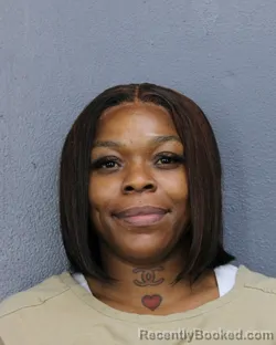 Mugshot of RANDRIKA LEANNA RUSH booked in Broward County, Florida on June 14, 2026