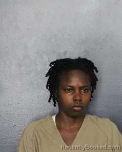 Mugshot of BRIANNA ARNICIA HUNTER booked in Broward County, Florida on June 20, 2026