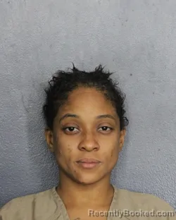Mugshot of FELICIA TIA EUBANKS booked in Broward County, Florida on June 20, 2026