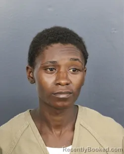 Mugshot of DANIELLE NICOLE HORTON booked in Broward County, Florida on June 23, 2026