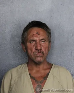 Mugshot of DAVID LEE BOOTH booked in Broward County, Florida on June 24, 2026