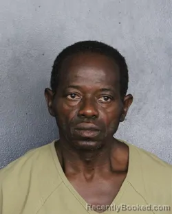 Mugshot of Gene Little booked in Broward County, Florida on July 14, 2026