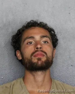Mugshot of Christopher Jordan Johnson booked in Broward County, Florida on July 18, 2026