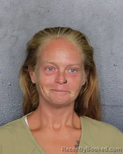 Mugshot of Sarah Jane Atkins booked in Broward County, Florida on July 25, 2026