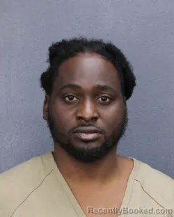 Mugshot of Wilson Peeresent Telssaint booked in Broward County, Florida on July 27, 2026