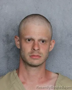 Mugshot of Marcos Bryan Suggs booked in Broward County, Florida on July 27, 2026