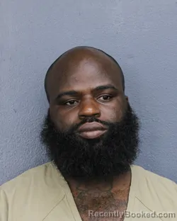 Mugshot of Tevin Ronaldo Dean booked in Broward County, Florida on July 28, 2026