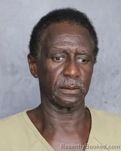 Mugshot of James Jackson booked in Broward County, Florida on July 30, 2026