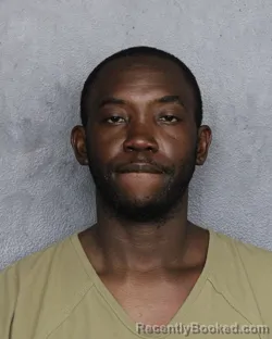 Mugshot of Marcus Kelsey Montgomery booked in Broward County, Florida on July 30, 2026