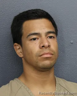 Mugshot of German Reynaldo Orellana booked in Broward County, Florida on July 31, 2026