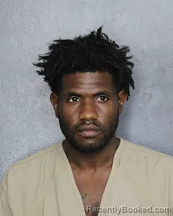 Mugshot of Dedrick Henry booked in Broward County, Florida on July 31, 2026