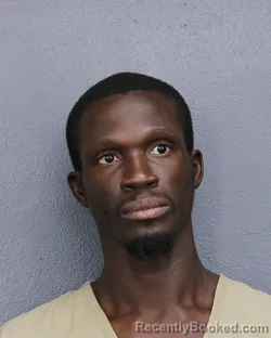 Mugshot of Wadner Charles booked in Broward County, Florida on July 31, 2026
