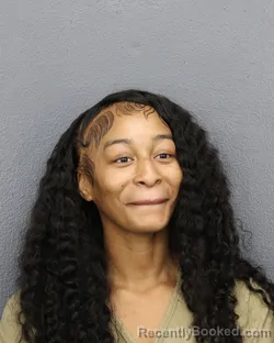 Mugshot of Ruqiaya Aanisa Bentley-Sabir booked in Broward County, Florida on July 31, 2026