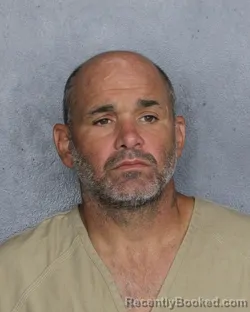 Mugshot of Michael Joseph Seravello booked in Broward County, Florida on August 2, 2026