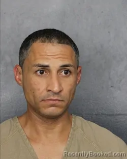 Mugshot of Ivan Montes booked in Broward County, Florida on August 3, 2026