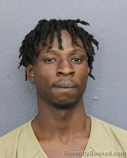Mugshot of Torrence Xavier Grant booked in Broward County, Florida on August 4, 2026