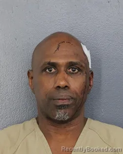 Mugshot of Lawrence Constantine Edmonson booked in Broward County, Florida on August 6, 2026