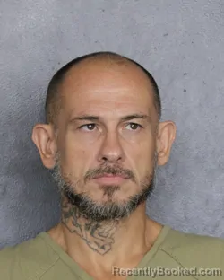 Mugshot of Jason Scott Reese booked in Broward County, Florida on August 7, 2026