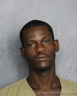 Mugshot of Demetrius Lamar Wallace booked in Broward County, Florida on August 9, 2026