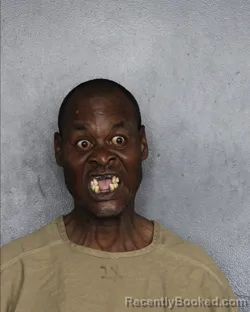 Mugshot of Emmanuel Auguste booked in Broward County, Florida on August 18, 2026