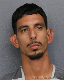 Mugshot of Alexis Rios Rivera booked in Broward County, Florida on August 19, 2026