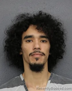 Mugshot of Roberto John Rios booked in Broward County, Florida on August 19, 2026