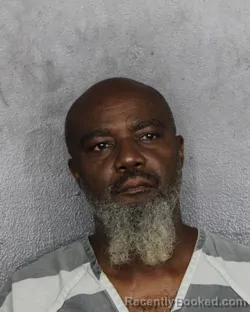 Mugshot of Derrick Thompson booked in Broward County, Florida on August 19, 2026
