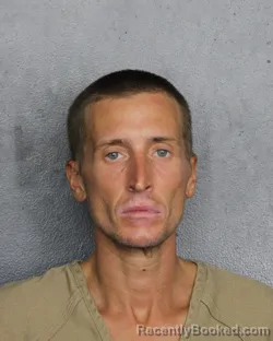 Mugshot of Jerry Wayne Hancock booked in Broward County, Florida on August 20, 2026