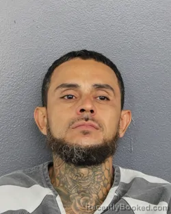 Mugshot of Carlos Miguel Lee booked in Broward County, Florida on August 20, 2026
