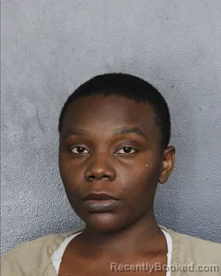 Mugshot of Jennifa Alexandre booked in Broward County, Florida on August 20, 2026