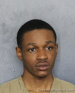 Mugshot of Jevon Ellis booked in Broward County, Florida on August 20, 2026