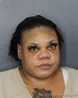 Mugshot of Ciara La Trail Mcgriff booked in Broward County, Florida on August 20, 2026
