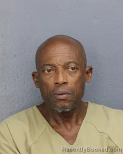 Mugshot of Alvin Dunbar booked in Broward County, Florida on August 23, 2026