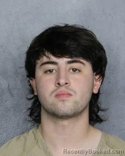 Mugshot of Lucas Nicolas Liguori booked in Broward County, Florida on September 13, 2026
