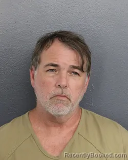 Mugshot of Richard Gerald Johnson booked in Broward County, Florida on September 21, 2026