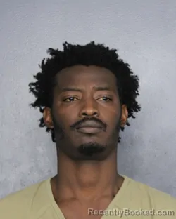 Mugshot of Robert Dwayne Thomas booked in Broward County, Florida on September 24, 2026
