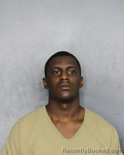 Mugshot of Dorshawn Mortez Charles Tate booked in Broward County, Florida on September 25, 2026
