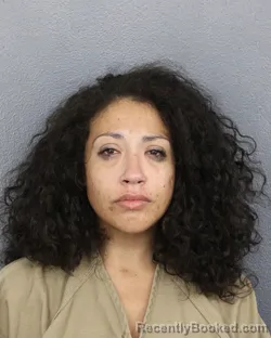 Mugshot of Karina Gutierrez booked in Broward County, Florida on September 27, 2026