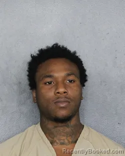 Mugshot of Anthony Deshawn Battle Robinson booked in Broward County, Florida on September 27, 2026