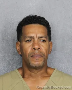 Mugshot of Orlando Perez booked in Broward County, Florida on October 1, 2026