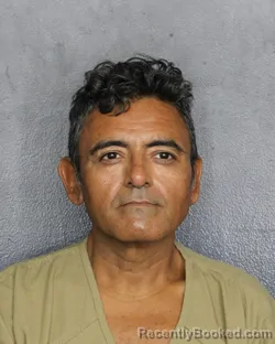 Mugshot of Isreal Leiva Ortiz booked in Broward County, Florida on October 2, 2026