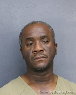 Mugshot of Northon Reid booked in Broward County, Florida on October 3, 2026