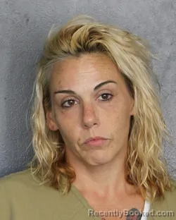 Mugshot of Brittney Ann Schneck booked in Broward County, Florida on October 3, 2026