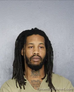 Mugshot of Trenard Lee Young booked in Broward County, Florida on October 4, 2026