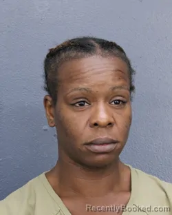 Mugshot of Shajerria Victoria Dickerson booked in Broward County, Florida on October 5, 2026