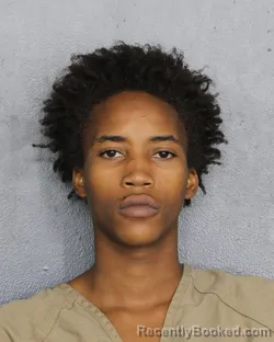 Mugshot of Keshun Williams Lewis booked in Broward County, Florida on October 6, 2026