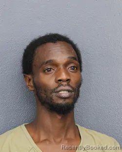 Mugshot of Nathaniel La Quan Jackson booked in Broward County, Florida on October 6, 2026